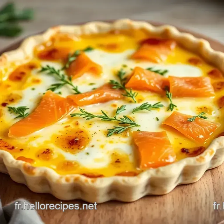 Quiche Saumon: My Creamy Boursin & Smoked Salmon Dream