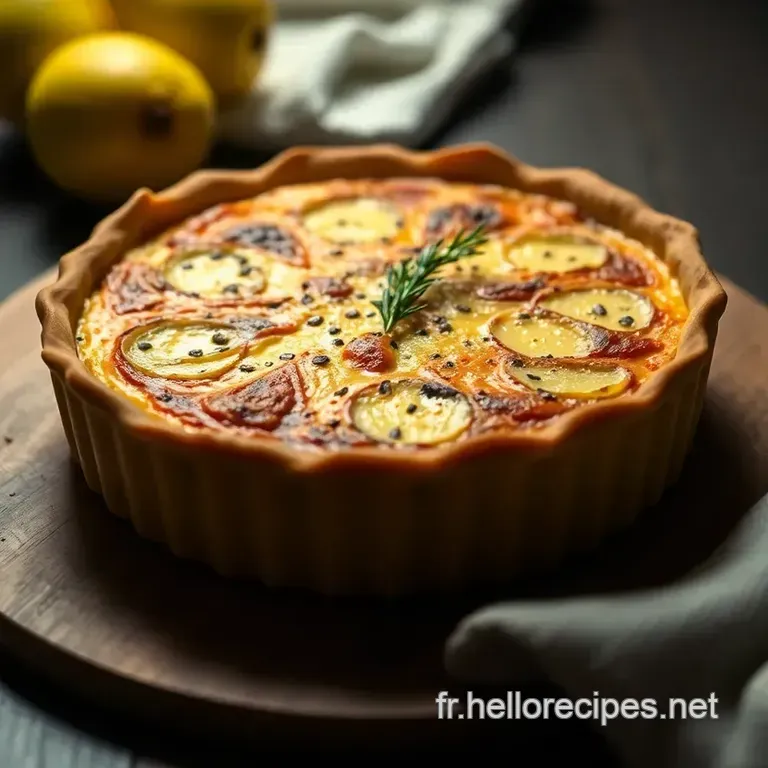 Quiche Thon Poireaux: Un Classique Revisité presentation
