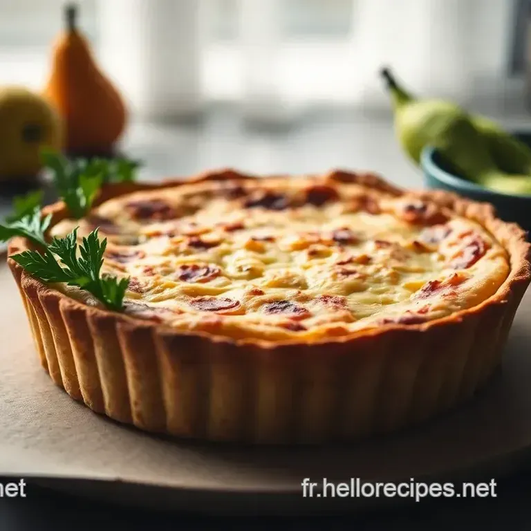 Quiche Thon Poireaux: Parisian Charm in Every Bite!