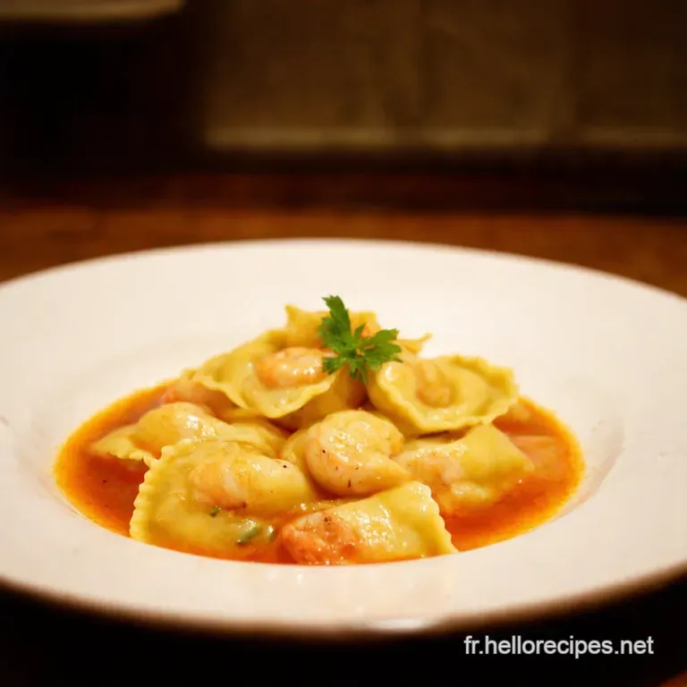 Raviolis Chinois Aux Crevettes Maison presentation