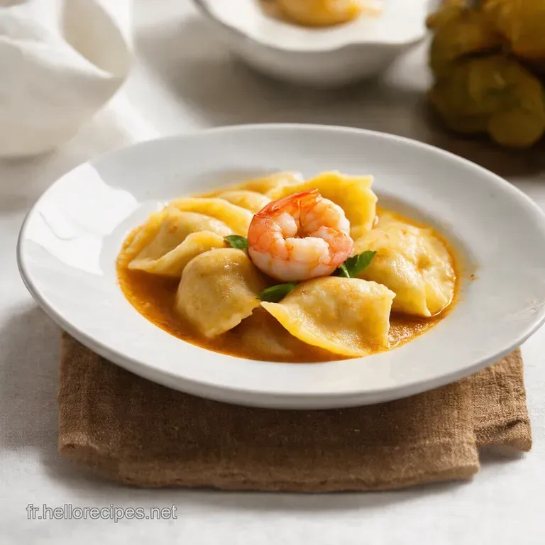 Raviolis Chinois aux Crevettes Maison