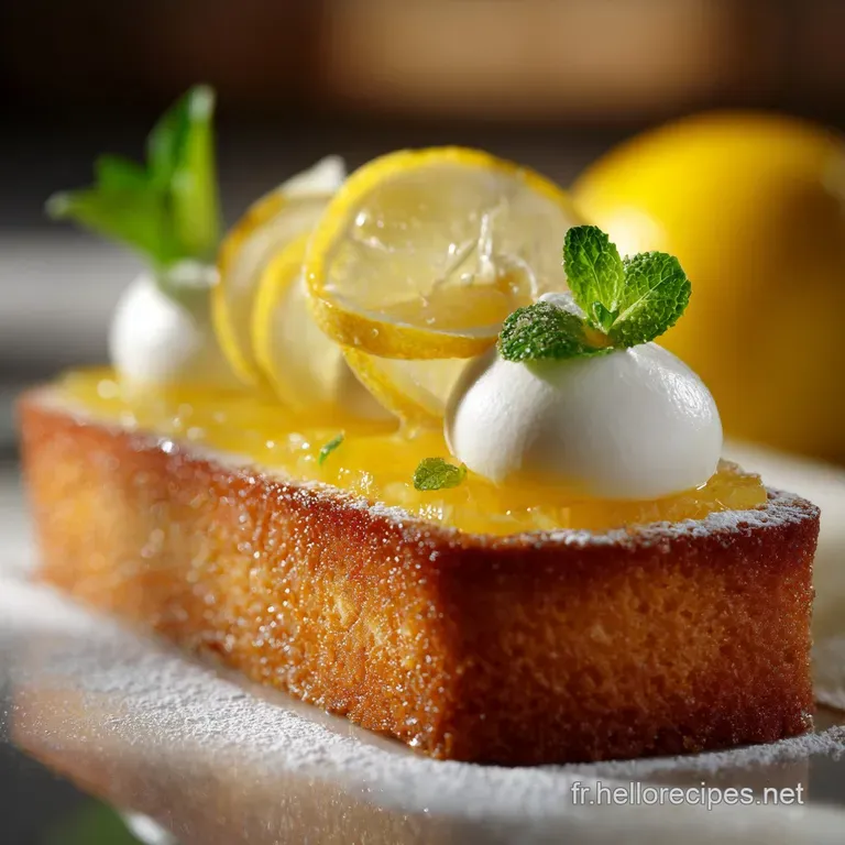 Cake Pierre Herm&eacute; : Notre Version Du Cake Au Citron Absolu Pour Un Go&ucirc;t Parfait presentation