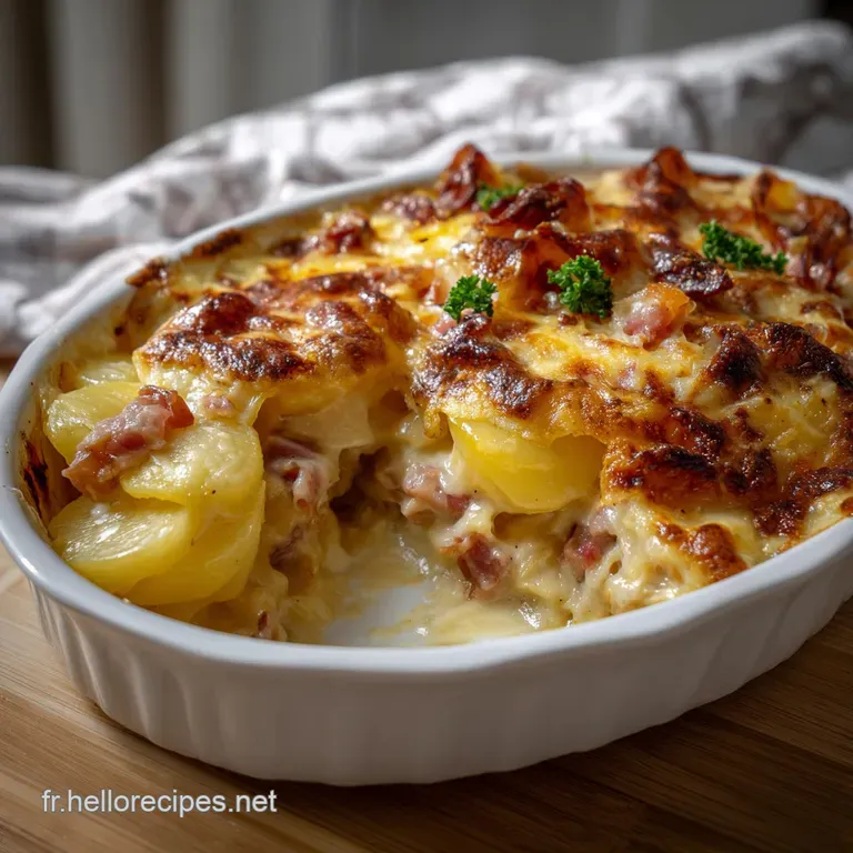 Recette Classique Pour Prparer Un Dlicieux Tartiflette presentation