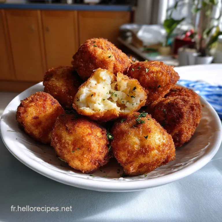 Recette de Croquettes de Morue Avec : Le Secret Moelleux