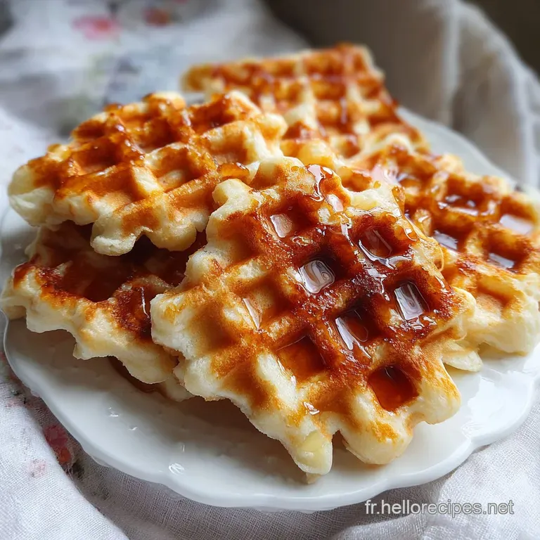 Recette Gaufre Sal&eacute;e Facile