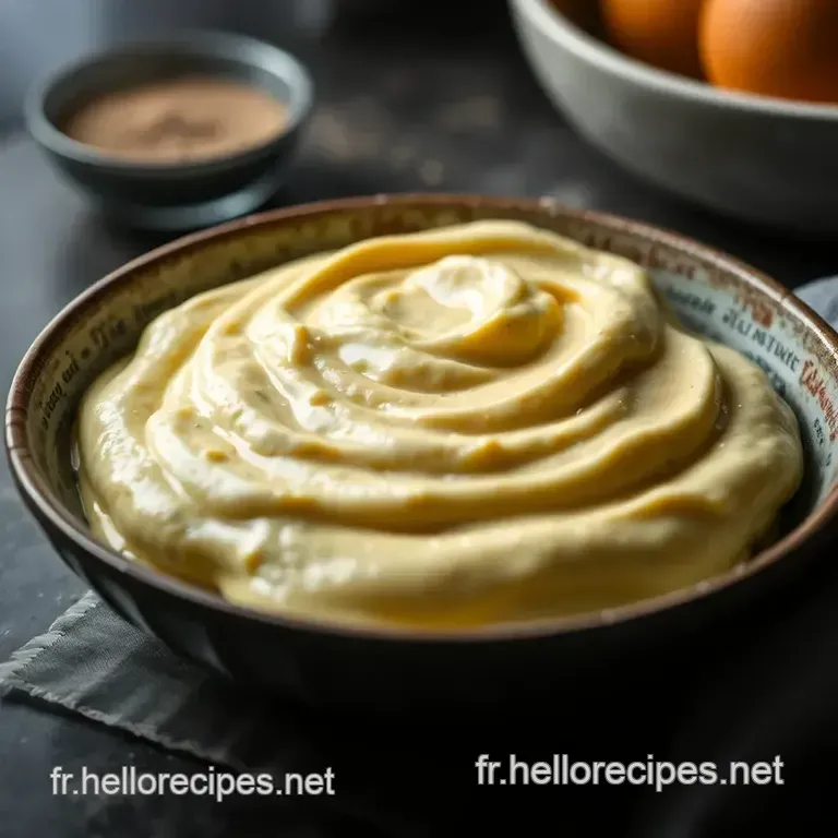 Recette Simple de Mayonnaise Maison presentation
