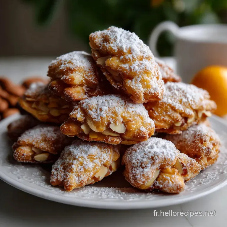 Gateau alg&eacute;rien Skandraniette : Chic Amandes Fleur dOranger