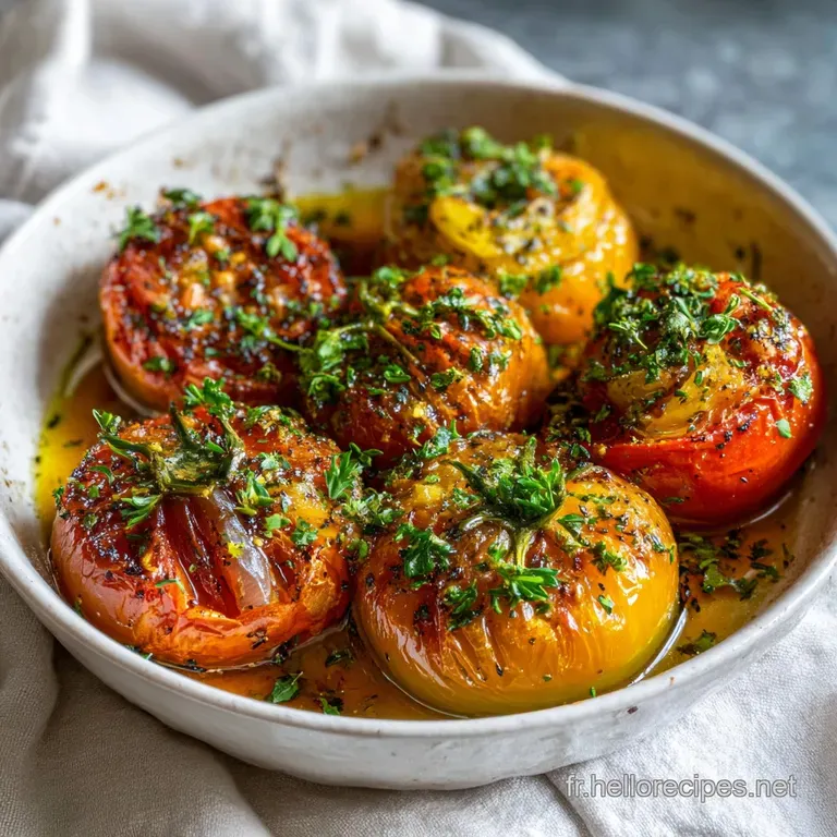Tomates Proven&ccedil;ales au Four : La V&eacute;ritable Recette
