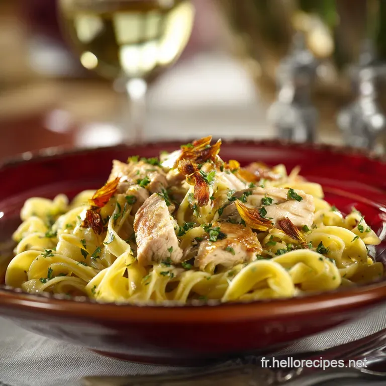 Rechta algéroise authentique Sauce blanche poulet et le secret du tfawar