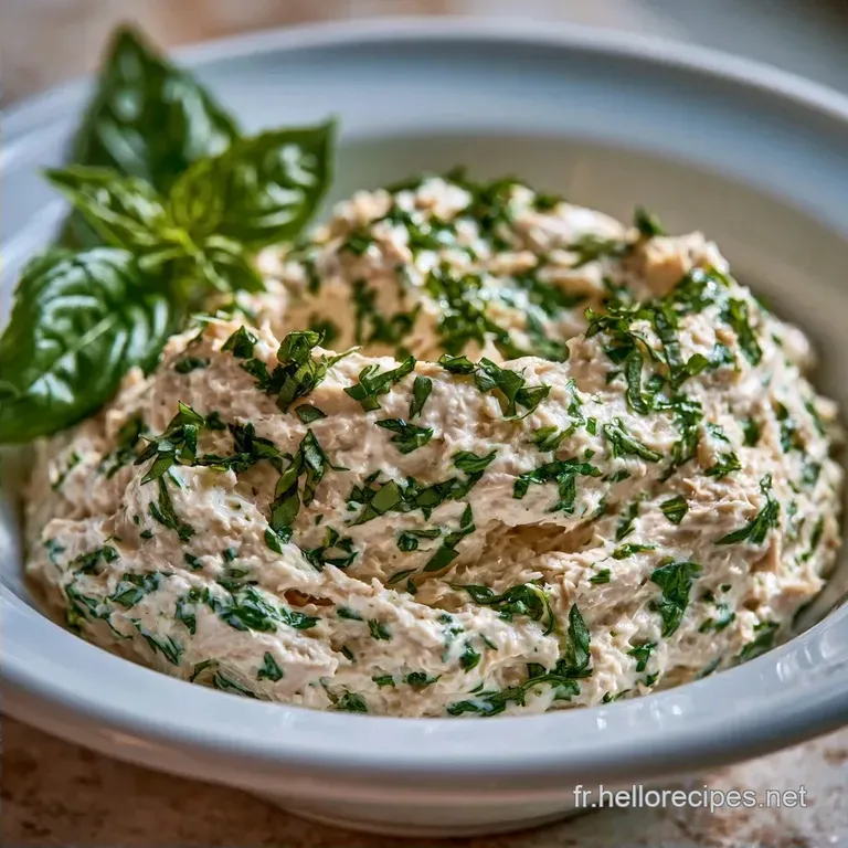 Rillettes De Thon Au Basilic Frais