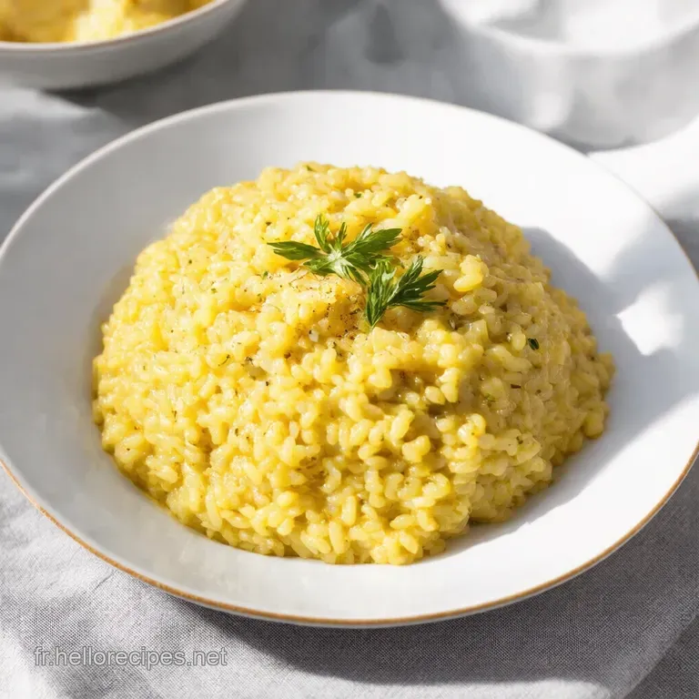 Risotto Classique Le Secret dun Plat Crémeux et Réussi