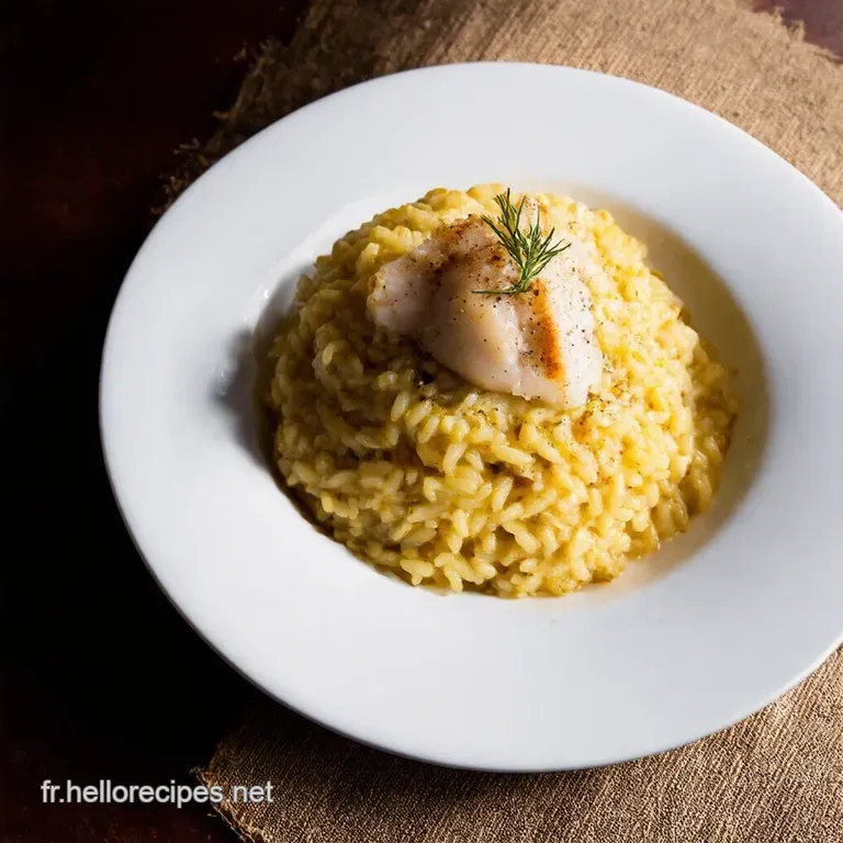 Risotto Crémeux aux SaintJacques