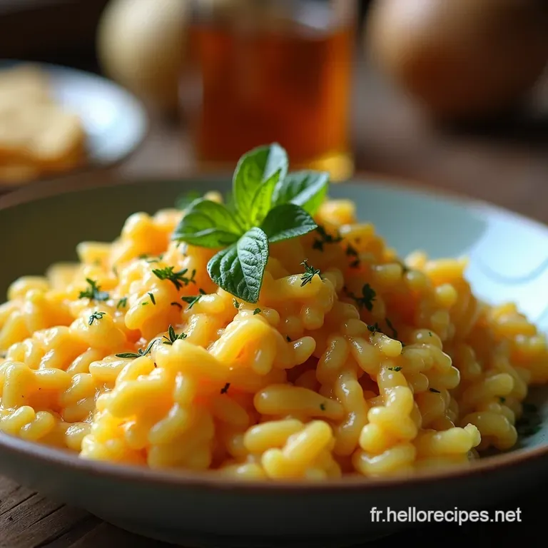 Risotto Dorge Proven&ccedil;al Un Festin De Saveurs presentation
