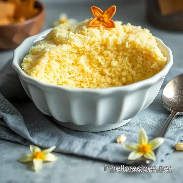 Riz au Lait Crémeux à la Vanille presentation