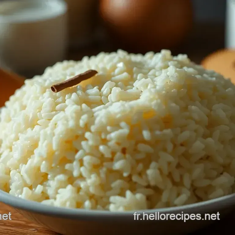 Riz au Lait Maison: Le Goûter Réconfortant Parfait!