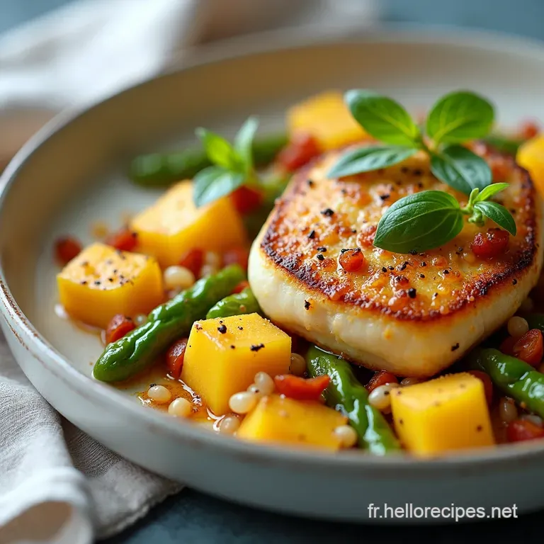 Riz Saut&eacute; aux &Eacute;pinards Couronn&eacute; dun &OElig;uf Parfait