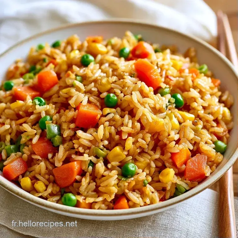 D&ocirc;me de riz color&eacute; dress&eacute; avec soin sur une assiette blanche, surmont&eacute; de fines rondelles de ciboulette fra&icirc;che.
