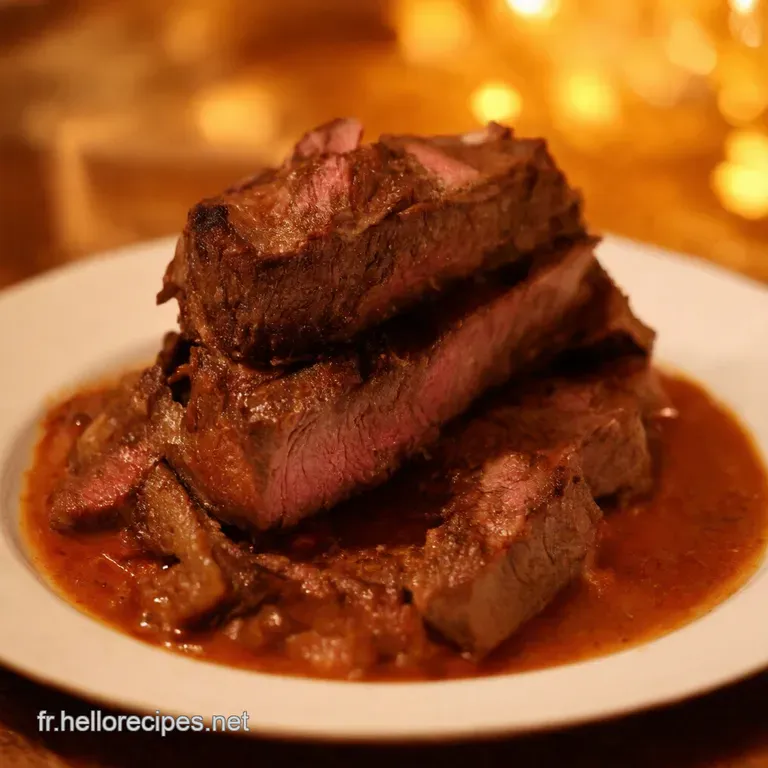Rôti de Veau Orloff Revisité Sauce Crémée aux Champignons Sauvages presentation