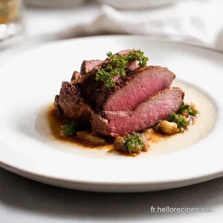 Rôti de Veau Orloff Revisité Sauce Crémée aux Champignons Sauvages
