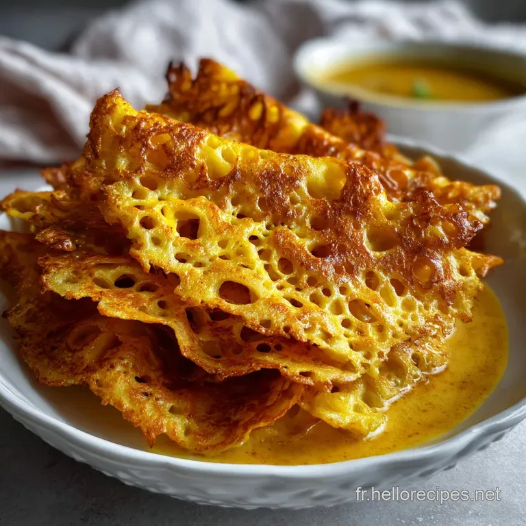 Roti Jala : Les D&eacute;licates Cr&ecirc;pes Filet Malaisiennes