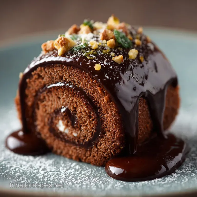 Le Roulé Impérial au Chocolat Noir LIncontournable des Tables Françaises