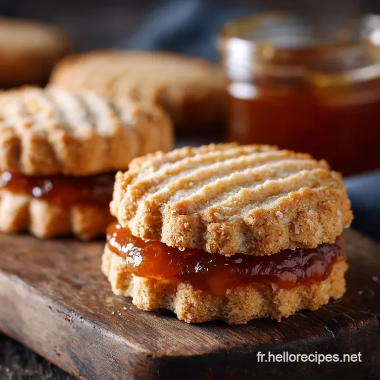 Les Sables Lunaires à la Confiture de Lait Le Biscuit Pur Beurre