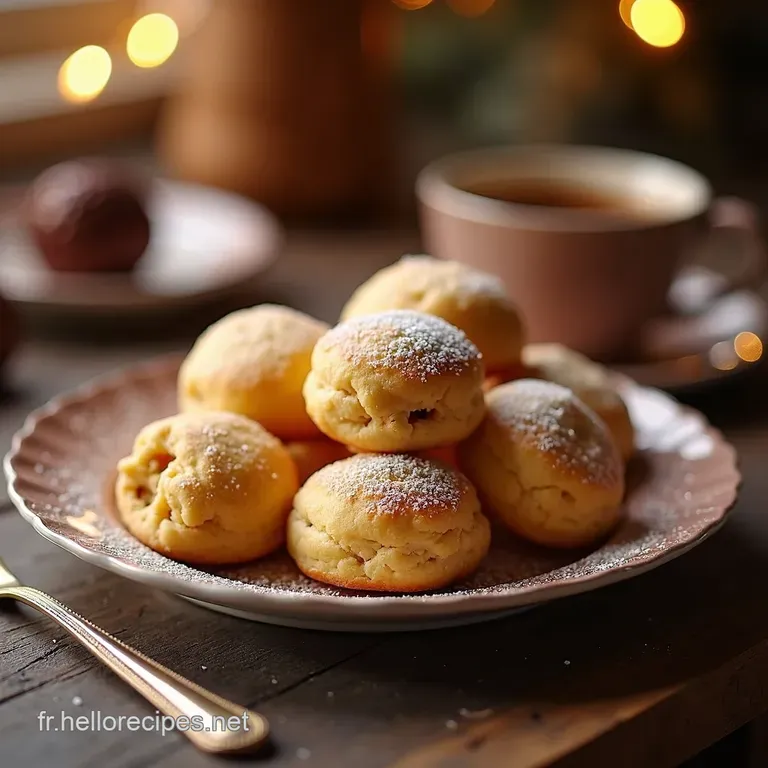 Sabl&eacute;s De No&euml;l Maison presentation