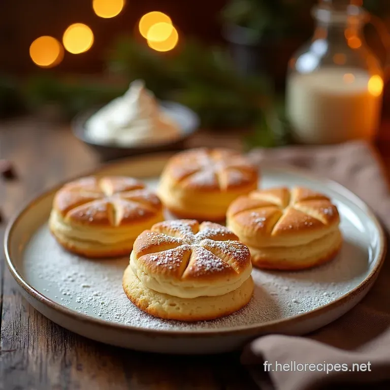 Sablés Étoilés à la Vanille Bourbon Bredele Fondants presentation