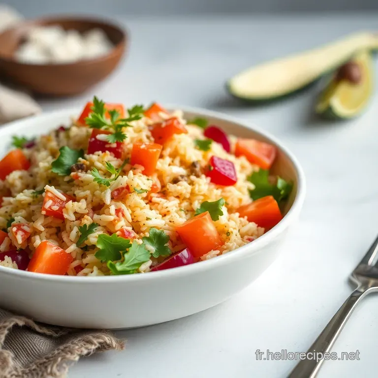 Salade au Riz Thon: L' Évasion Méditerranéenne!