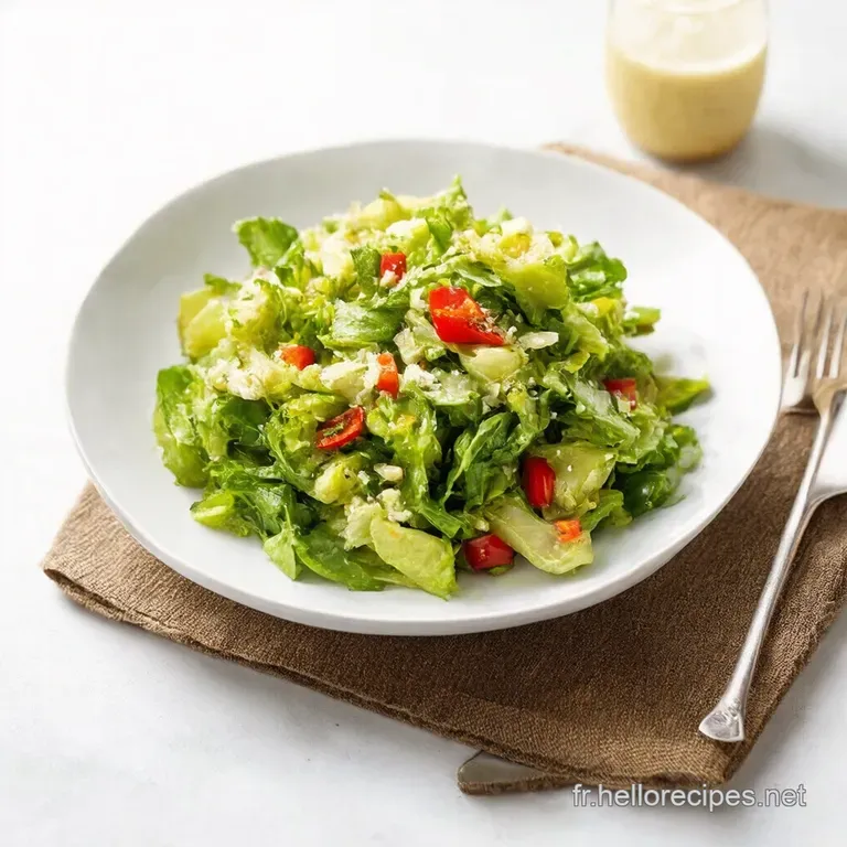 Salade de Concombre Pimentée à la Mode dAsie