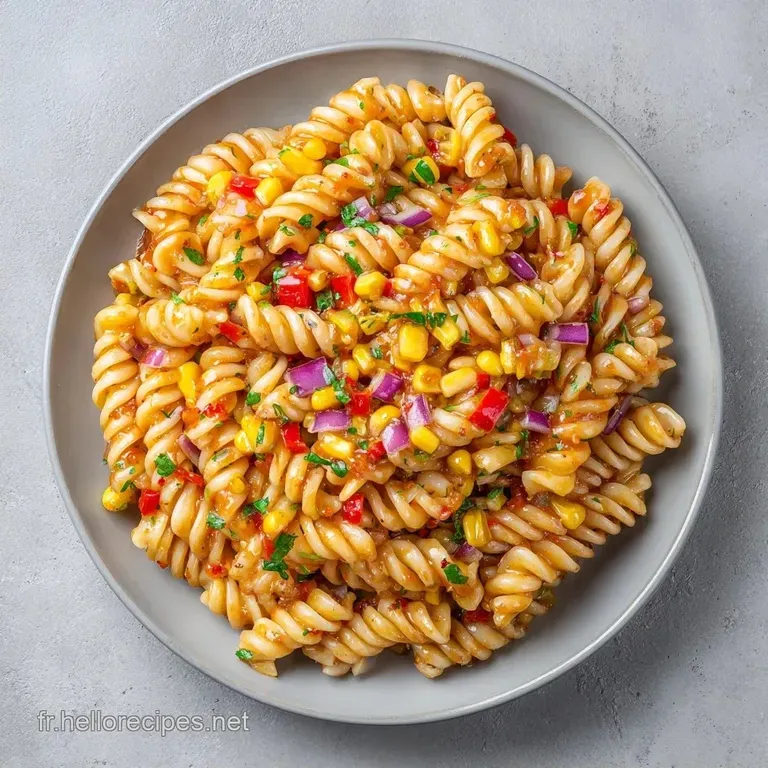 Salade de P&acirc;tes Barbecue: Fum&eacute;e et Croquante