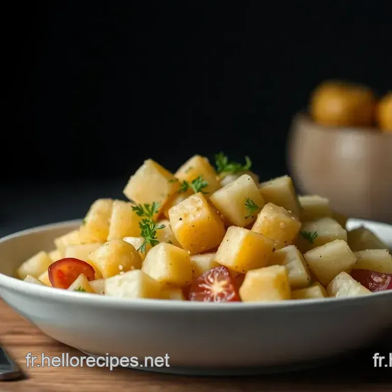 Salade de Pommes de Terre Bistro: Ma Recette Facile!