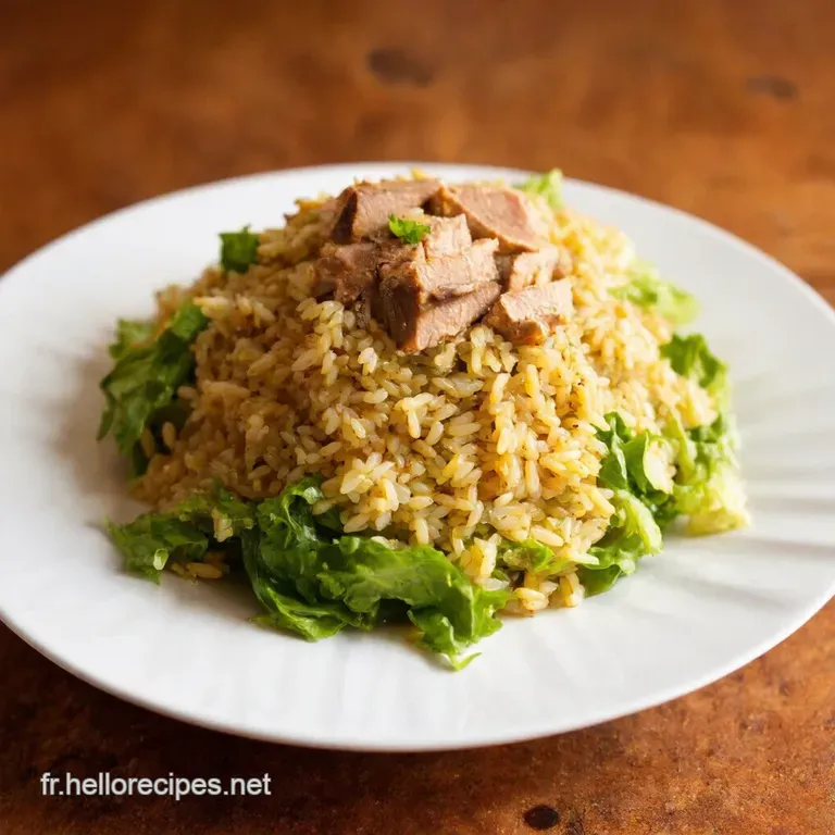 Salade De Riz Au Thon Un Classique &Agrave; La Fran&ccedil;aise presentation