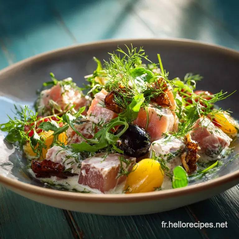 La Salade de Thon Crémée aux Herbes Fraîches Le Classique PiqueNique