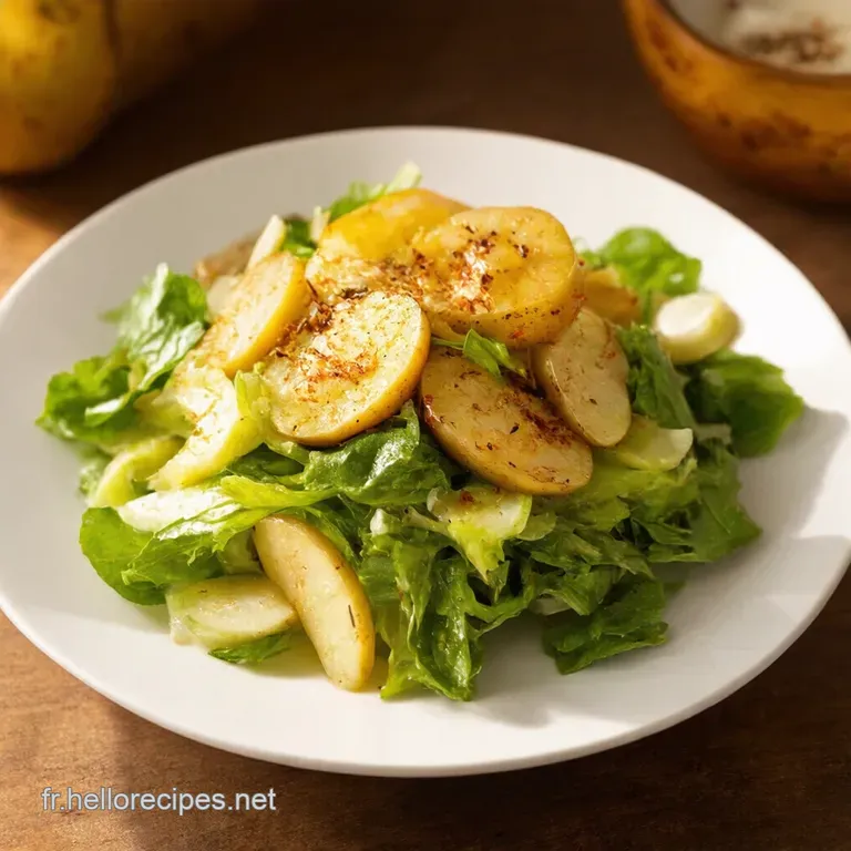 Salade dEndives Croquante au Roquefort et Noix