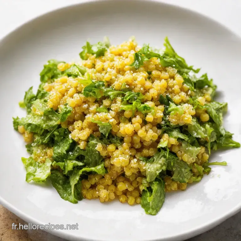 Salade dHiver Douceur Millet Butternut Vinaigrette Chaleureuse