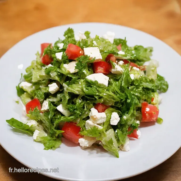 Salade Past&egrave;que Feta Et Menthe Un Air D&eacute;t&eacute; presentation