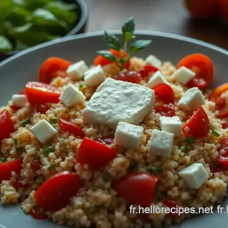 Salade Quinoa Feta : Ma Recette Facile et Ensoleillée !