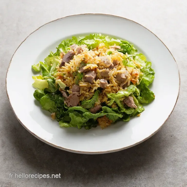 Salade Thon Riz Façon Bistro