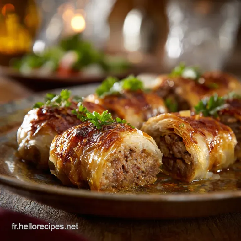 Samoussas &Agrave; La Viande Hach&eacute;e : La Recette Ap&eacute;ro Parfaite presentation