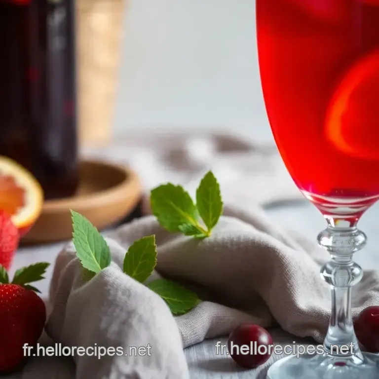 Sangria Rouge Classique: Soleil d' Espagne en Carafe presentation