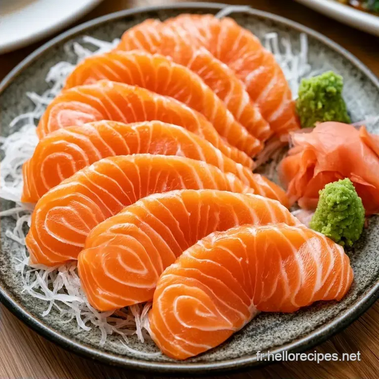 Sashimi De Poisson: Recette Maison