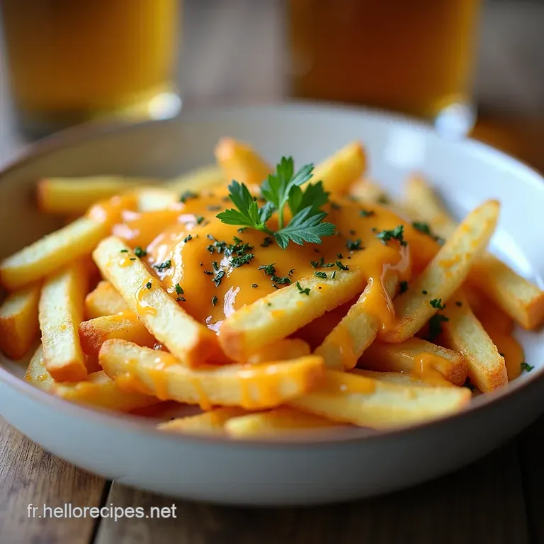 Sauce au Fromage Royale pour Frites