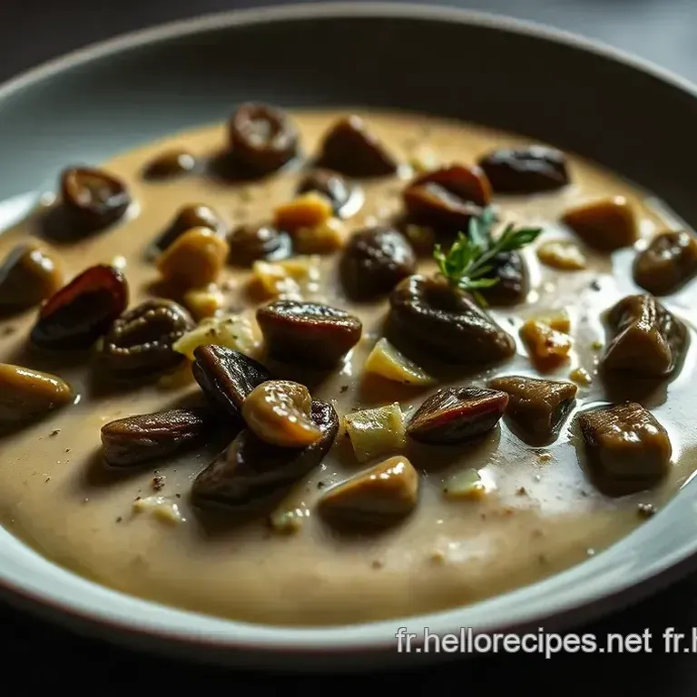 Découvrez ma savoureuse sauce aux morilles : une touche raffinée en cuisine