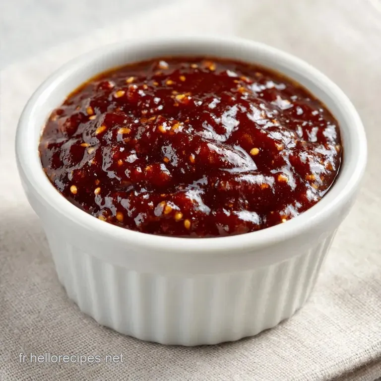 Sauce BBQ Soja Maison: Velout&eacute;e et Sirupeuse