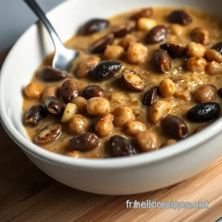 Sauce Morilles: L’Essence des Cèpes en Sauce presentation