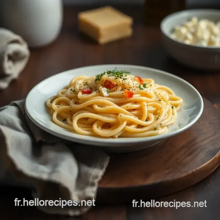 Sauce Parmesan Maison: La Crème de la Crème! presentation
