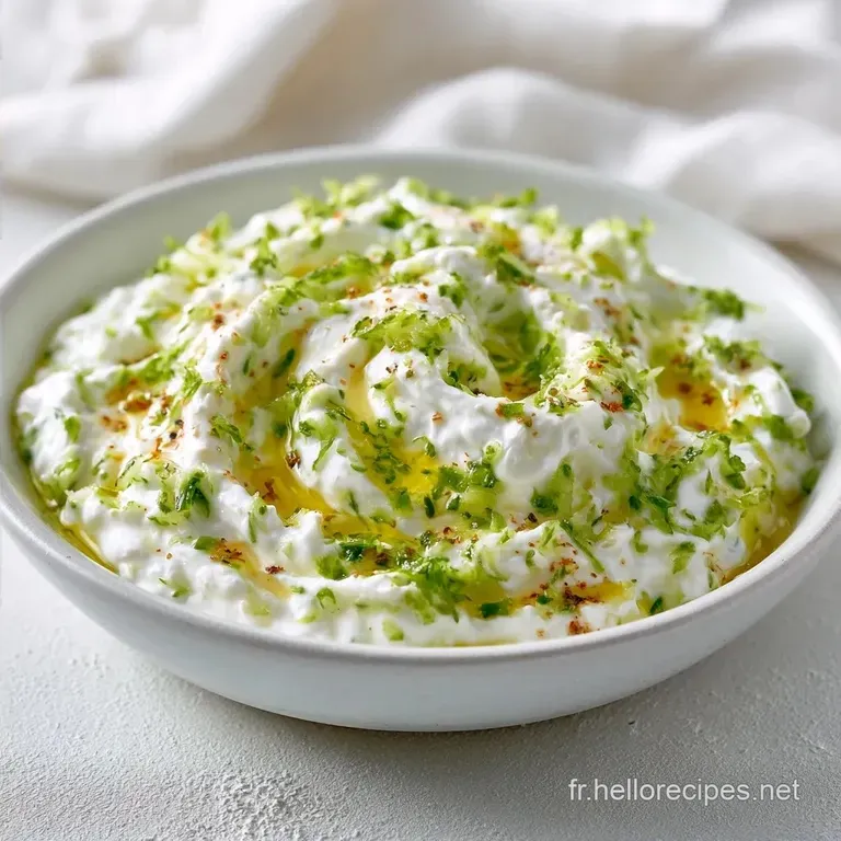 Sauce Tzatziki Express au Yaourt Grec