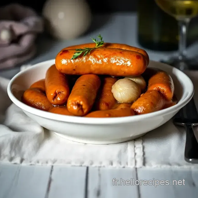 Saucisses de Montbéliard à la perfection : méthode et astuces pour une cuisson savoureuse presentation