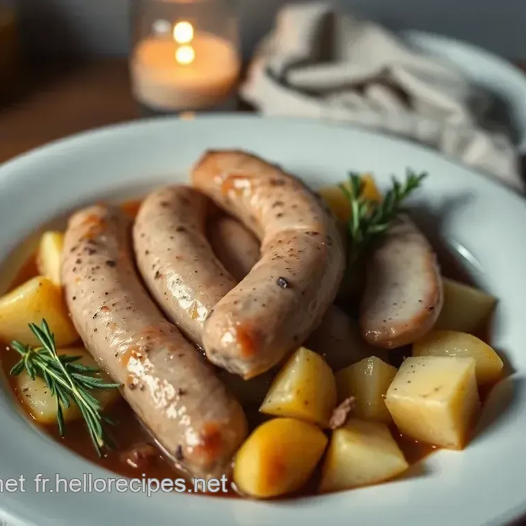 Recette Réconfortante de Cuisson au Four Saucisse aux Herbes de Provence